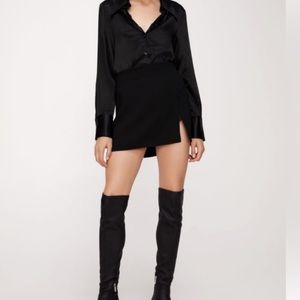 Zara Mini Skirt with Slit